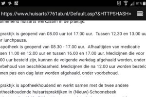 Huisartsenpraktijk Schoonebeek